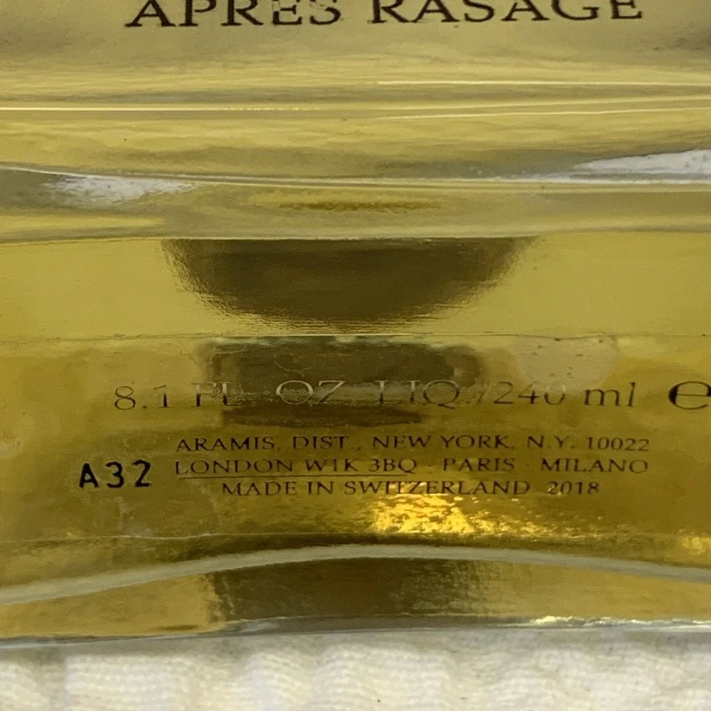 Aramis After Shave Splash 8.1 oz‎ Original Version 95% Full Mens Vintage OOP